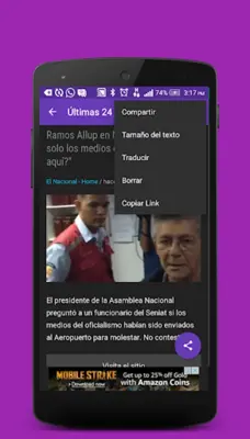 Noticias de Venezuela android App screenshot 9