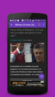 Noticias de Venezuela android App screenshot 10