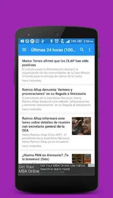 Noticias de Venezuela android App screenshot 12