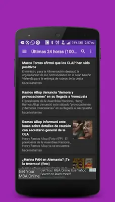 Noticias de Venezuela android App screenshot 13