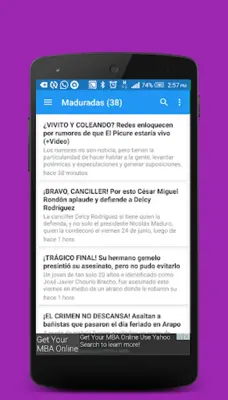 Noticias de Venezuela android App screenshot 14