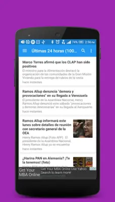 Noticias de Venezuela android App screenshot 4